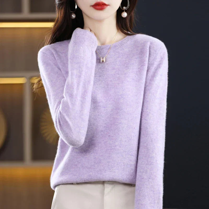 Pull en cachemire doux pour femme