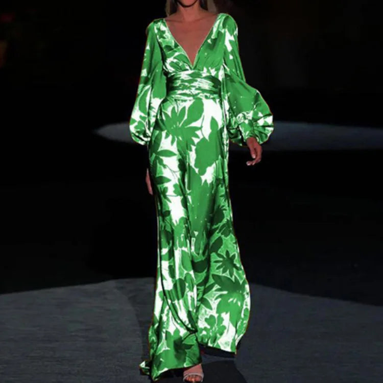 Robe Fluide Femme Avec Col En V Et Coupe Élégante