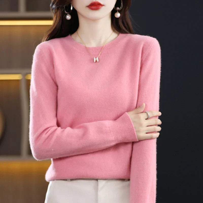 Pull en cachemire doux pour femme
