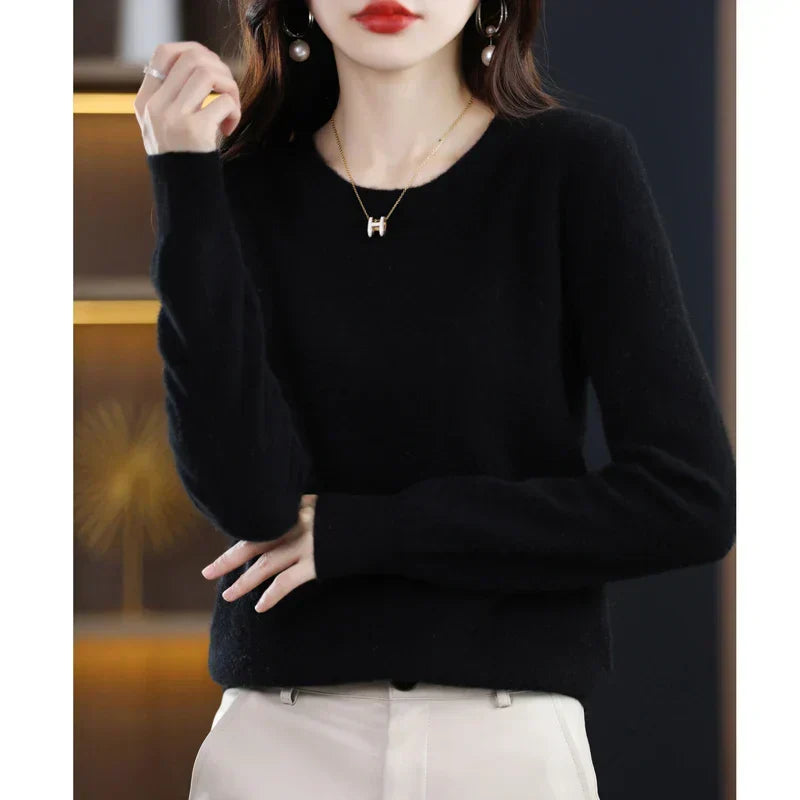 Pull en cachemire doux pour femme