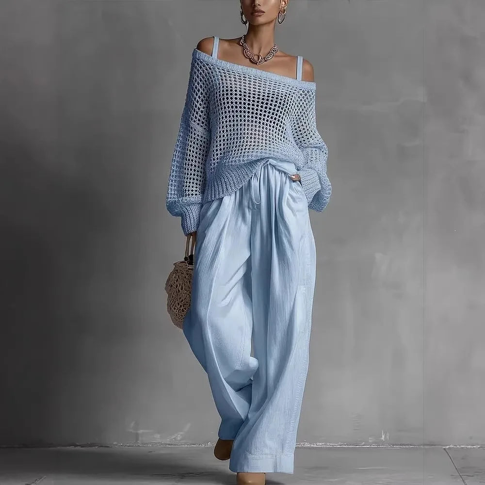 Ensemble Femme Deux Pièces Fluide Chic Et Coordonné