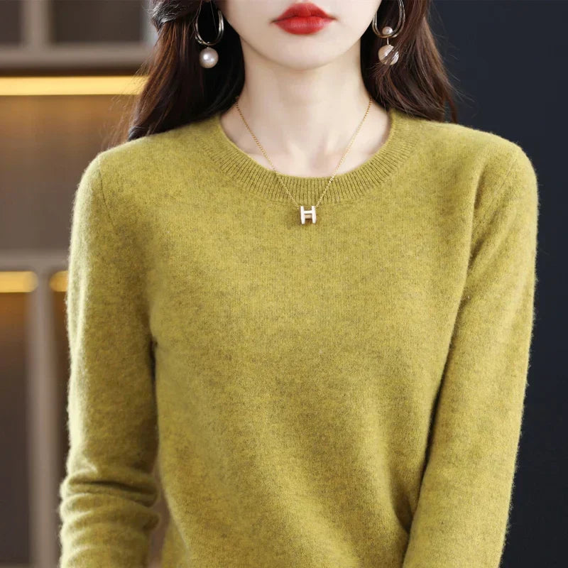 Pull en cachemire doux pour femme
