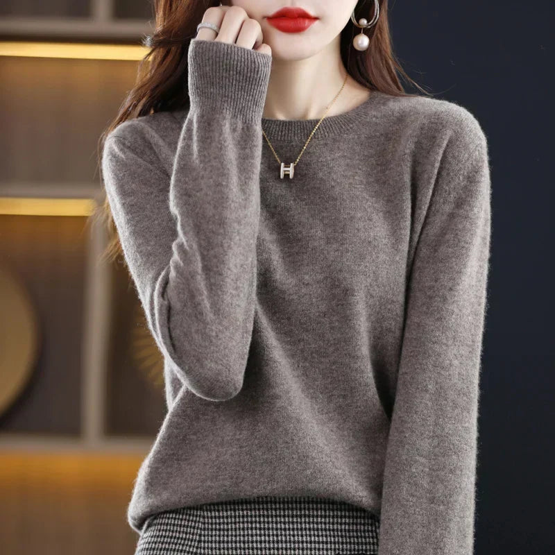 Pull en cachemire doux pour femme