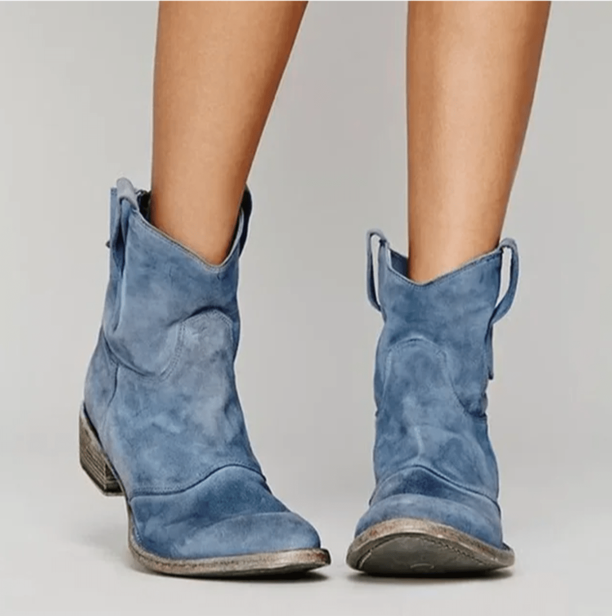 Bottines Confort Femme À Talon Bloc Et Zip