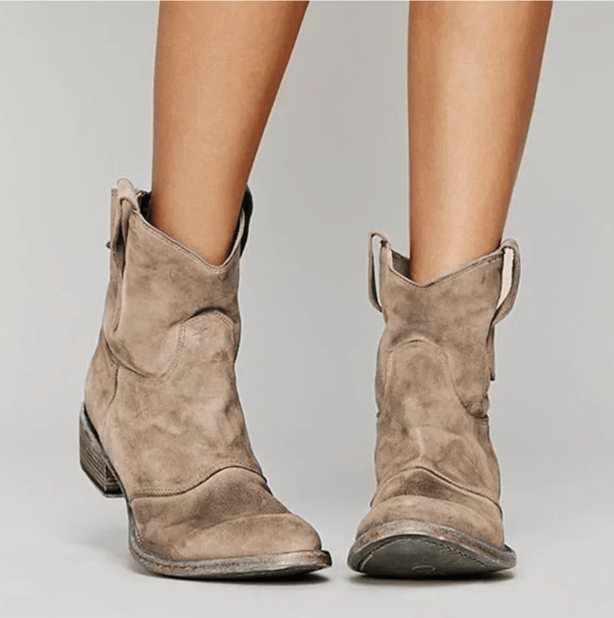 Bottines Confort Femme À Talon Bloc Et Zip