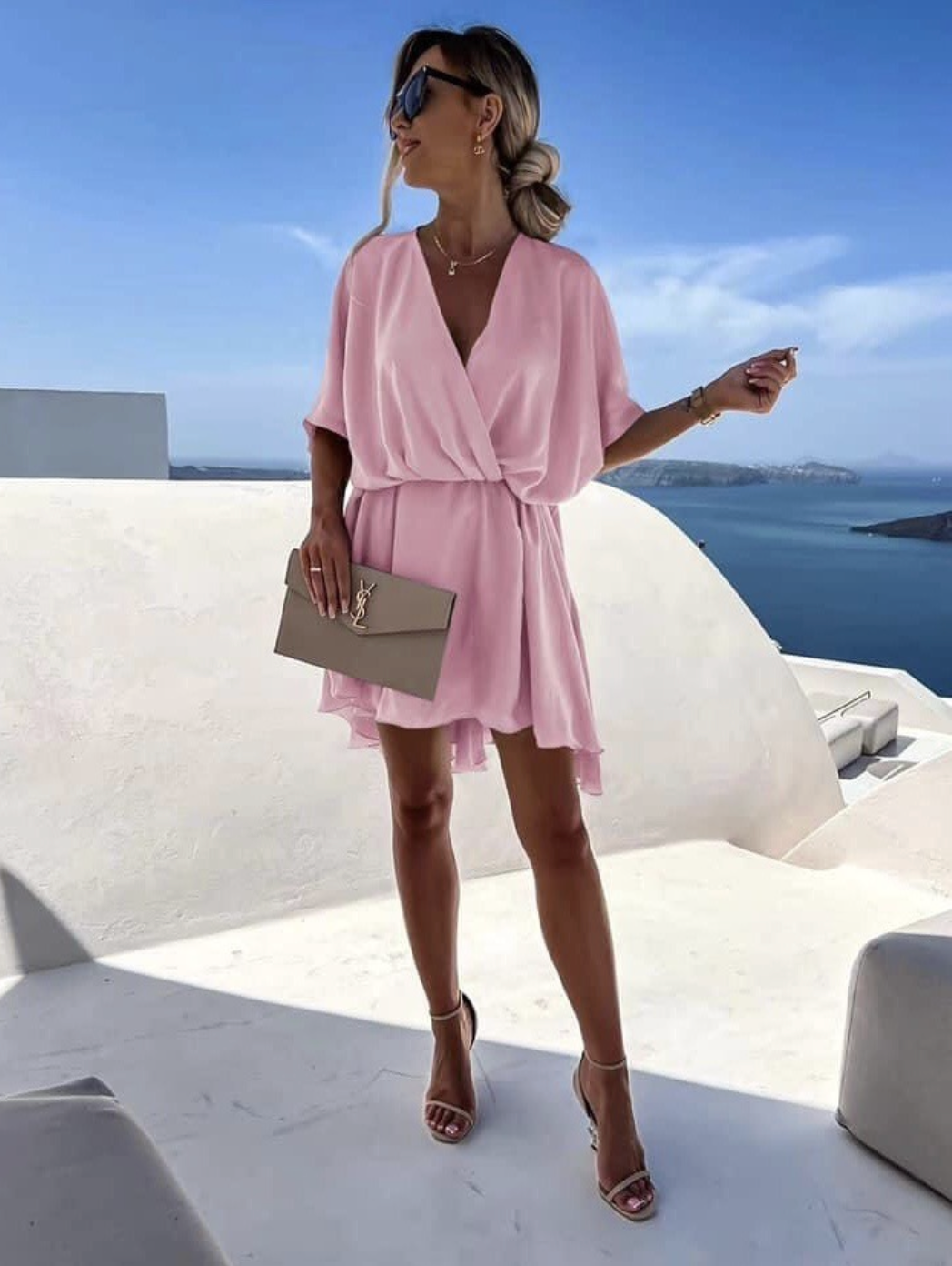 Robe Portefeuille Femme Fluide Et Légère