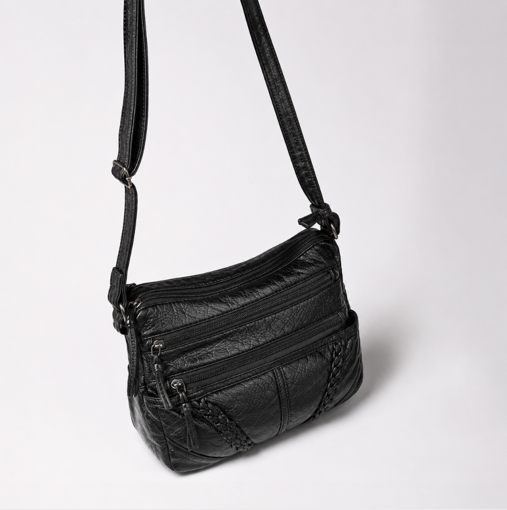 Women’s Crossbody Bag | With Front Zipper Pockets