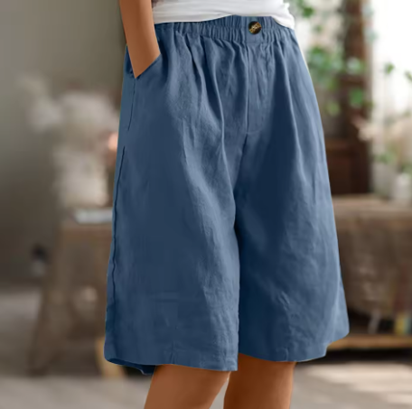 Short ample et fluide pour femme