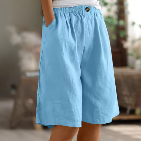 Short ample et fluide pour femme