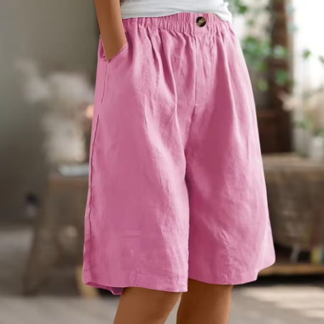 Short ample et fluide pour femme