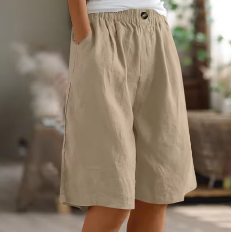 Short ample et fluide pour femme