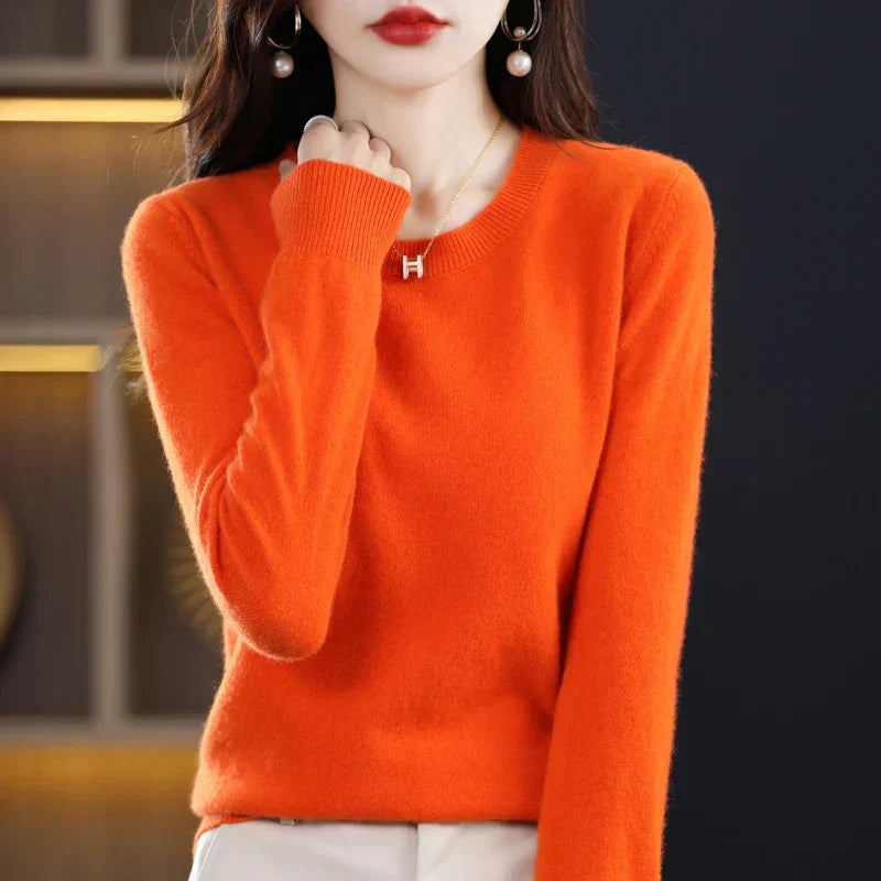 Pull en cachemire doux pour femme