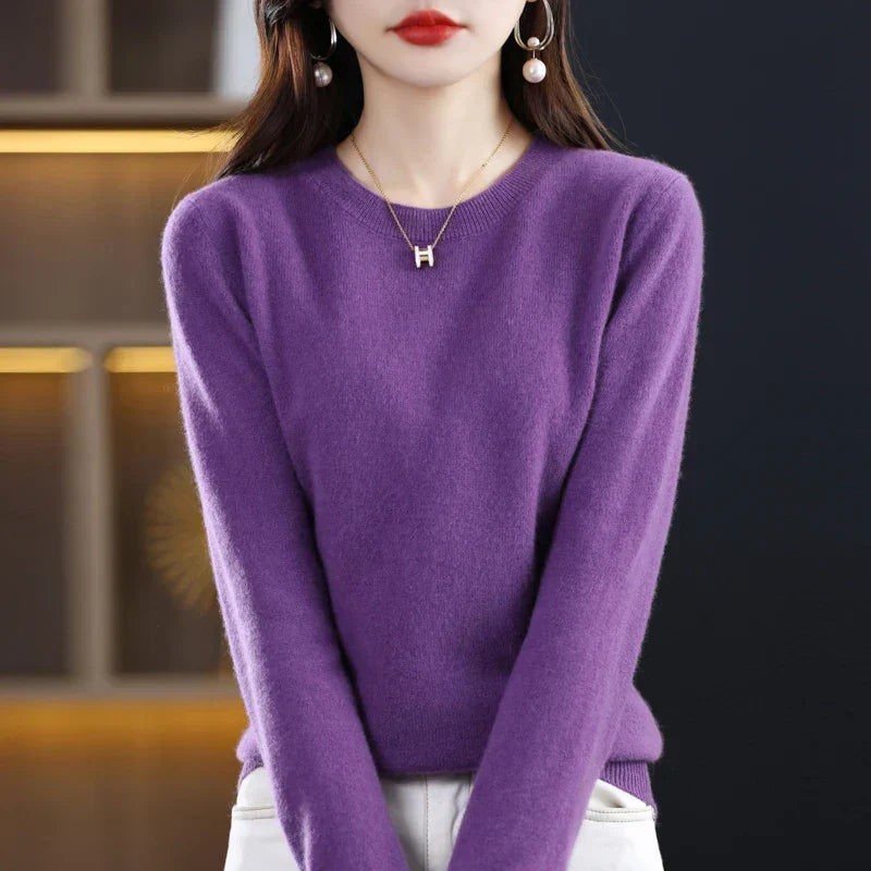 Pull en cachemire doux pour femme