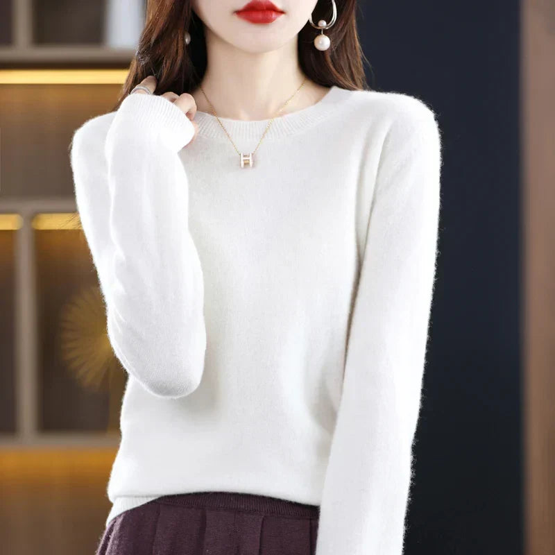 Pull en cachemire doux pour femme
