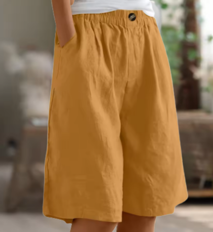 Short ample et fluide pour femme