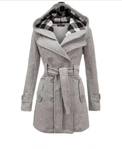 Manteau Trench Femme Déperlant À Ceinture