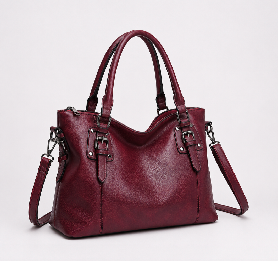 Sac à main femme | Double poignées et bandoulière