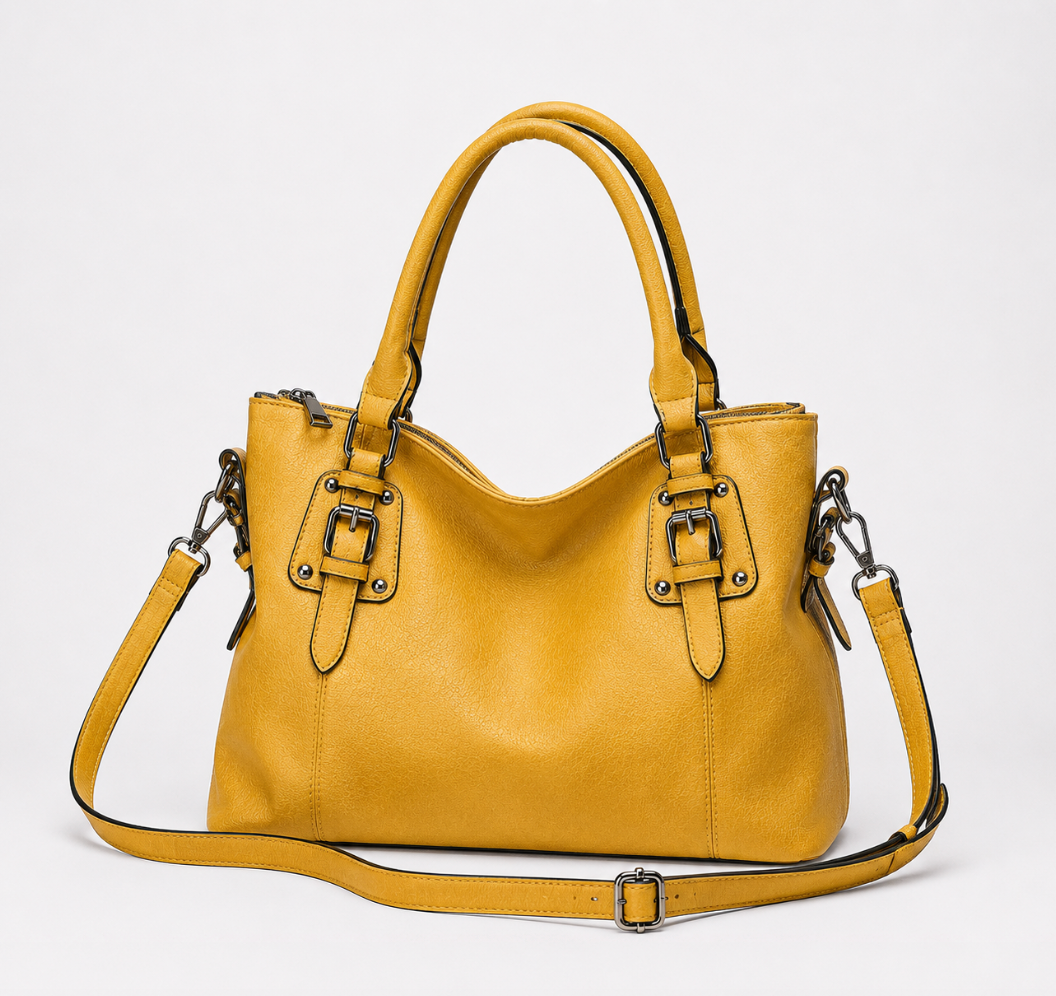 Sac à main femme | Double poignées et bandoulière