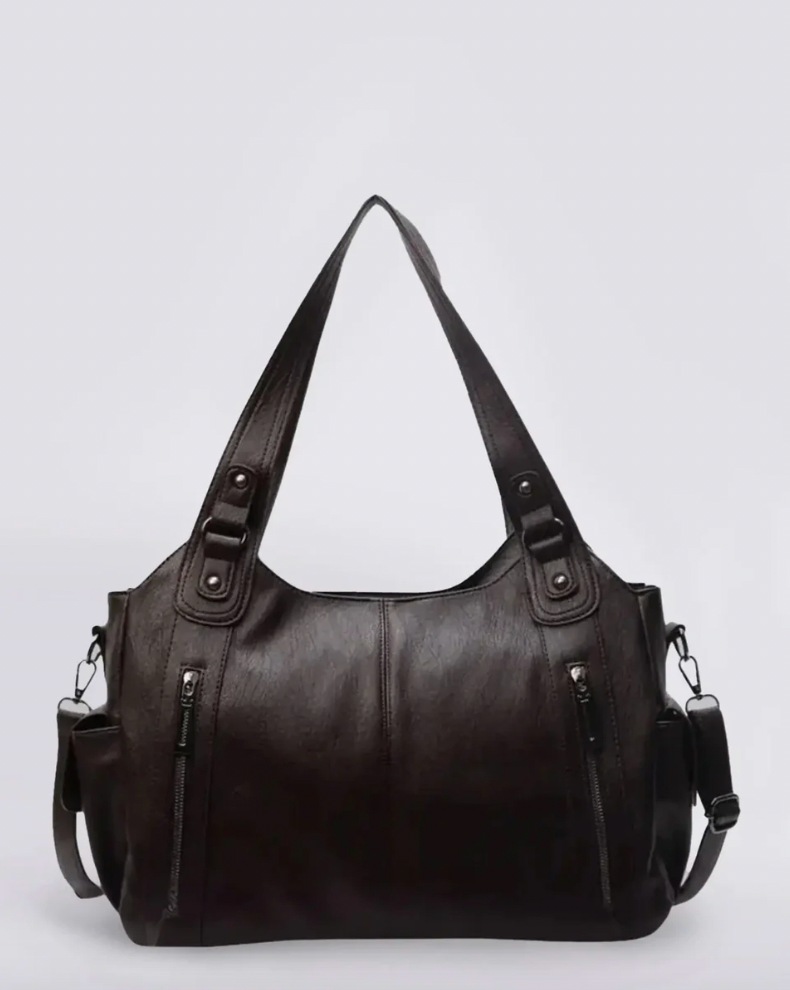 Sac cabas rétro femme à porter à l'épaule