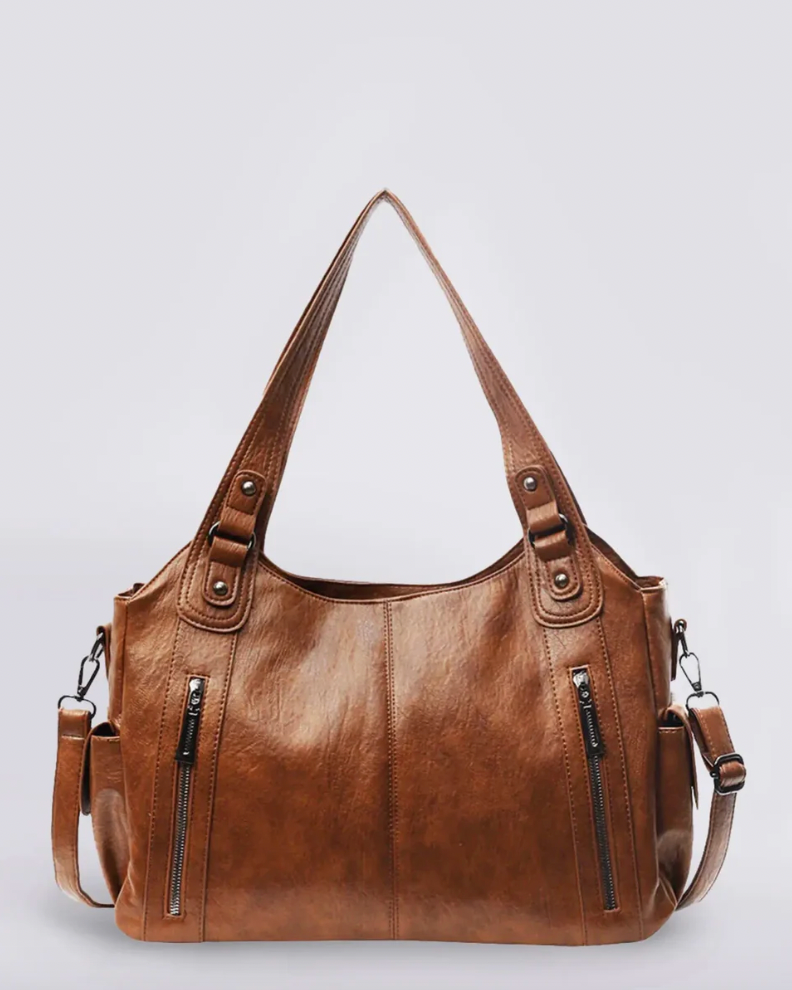 Sac cabas rétro femme à porter à l'épaule