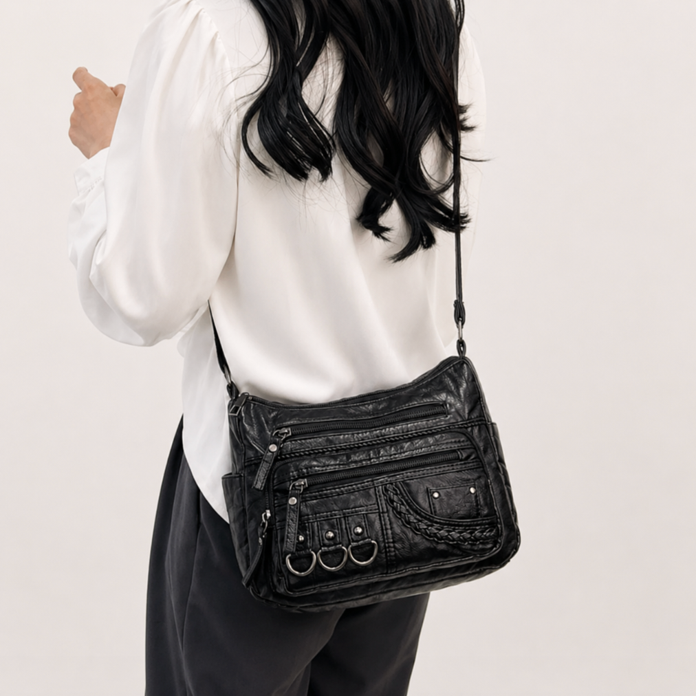 Women’s Crossbody Shoulder Bag | Multipocket