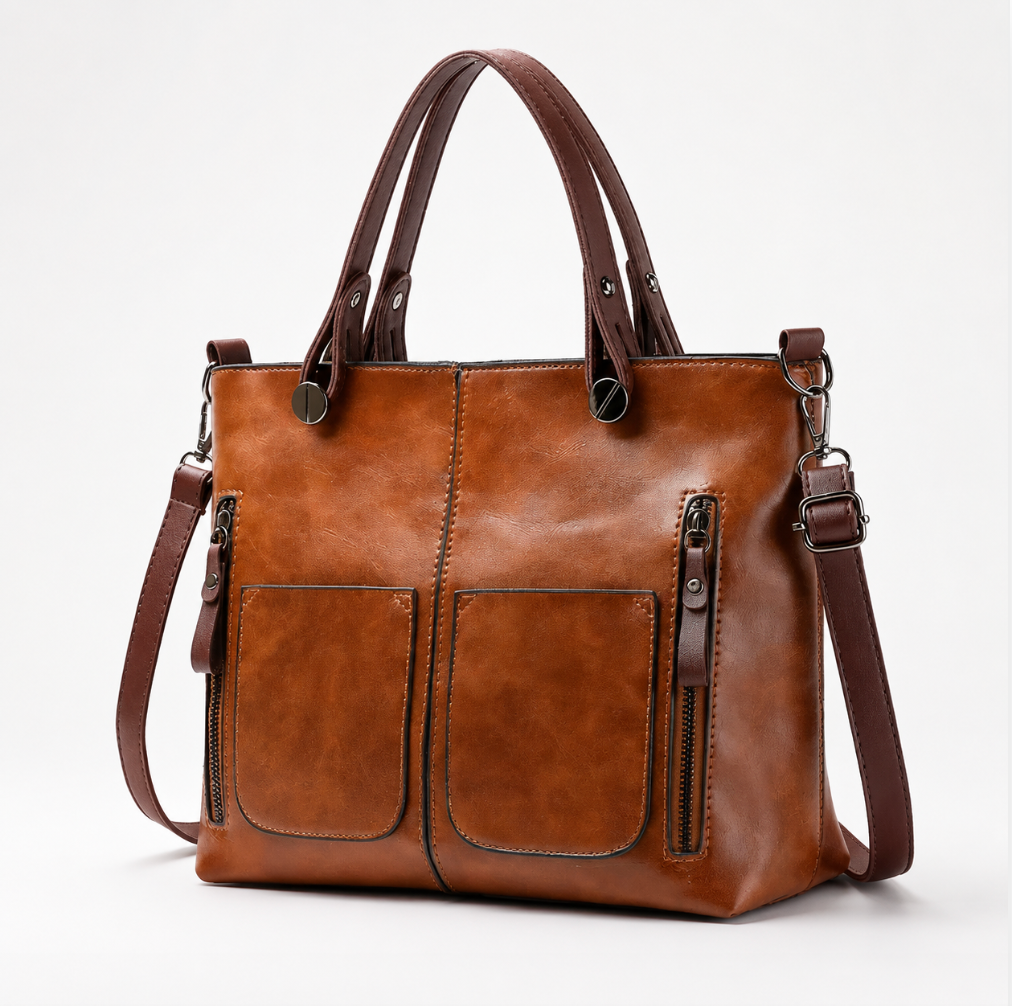 Women's Retro Handbag | With Shoulder Strap