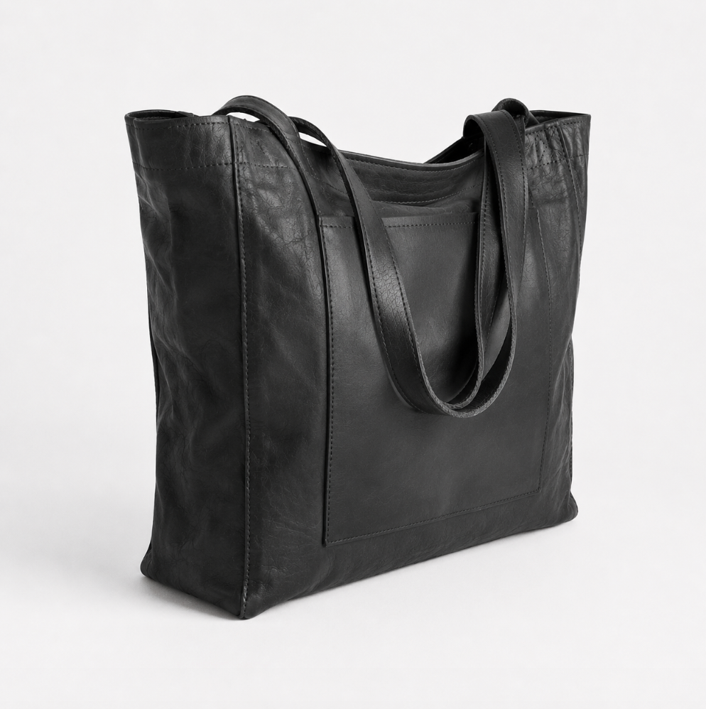 Sac cabas femme | Poche avant et anses