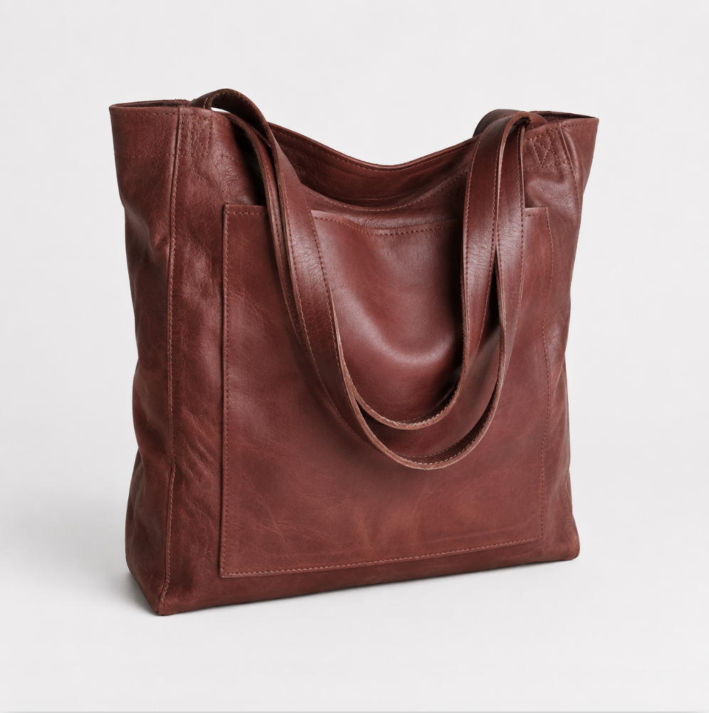 Sac cabas femme | Poche avant et anses