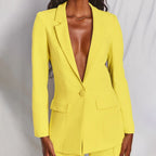 Tailleur Pantalon Femme Avec Blazer Chic Et Structuré