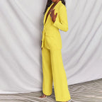 Tailleur Pantalon Femme Avec Blazer Chic Et Structuré