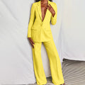Tailleur Pantalon Femme Avec Blazer Chic Et Structuré