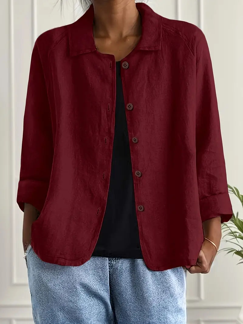 Top Léger Femme À Silhouette Structurée