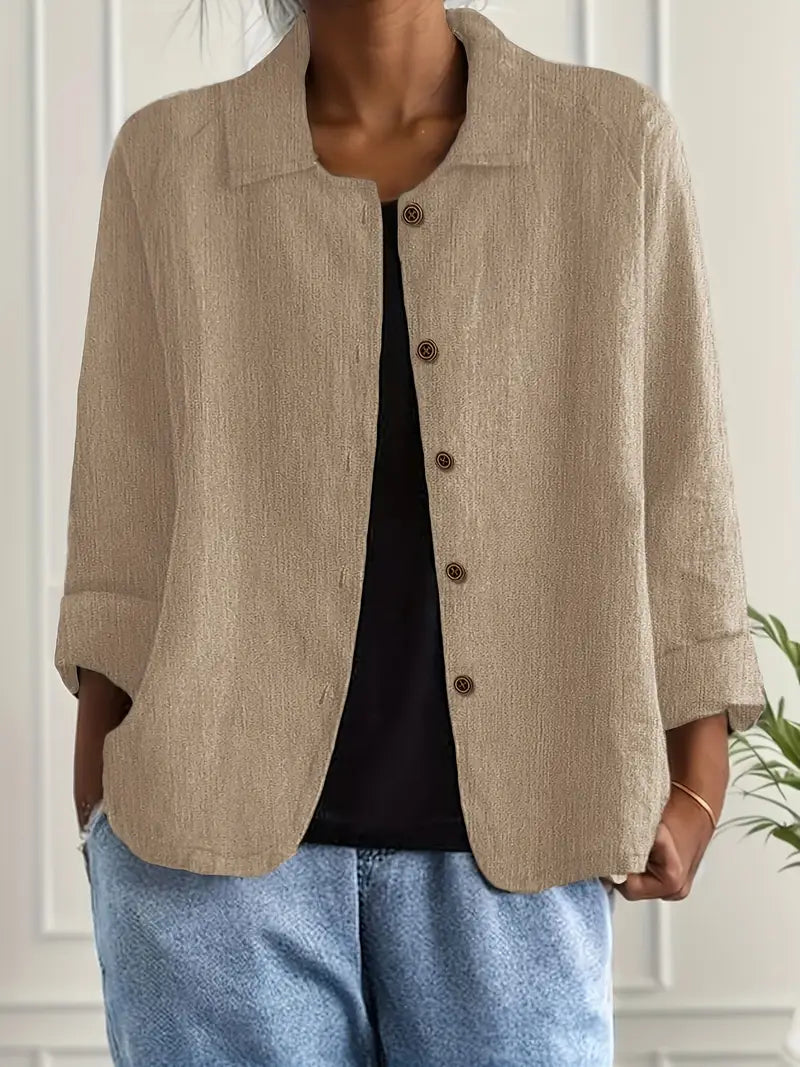 Top Léger Femme À Silhouette Structurée