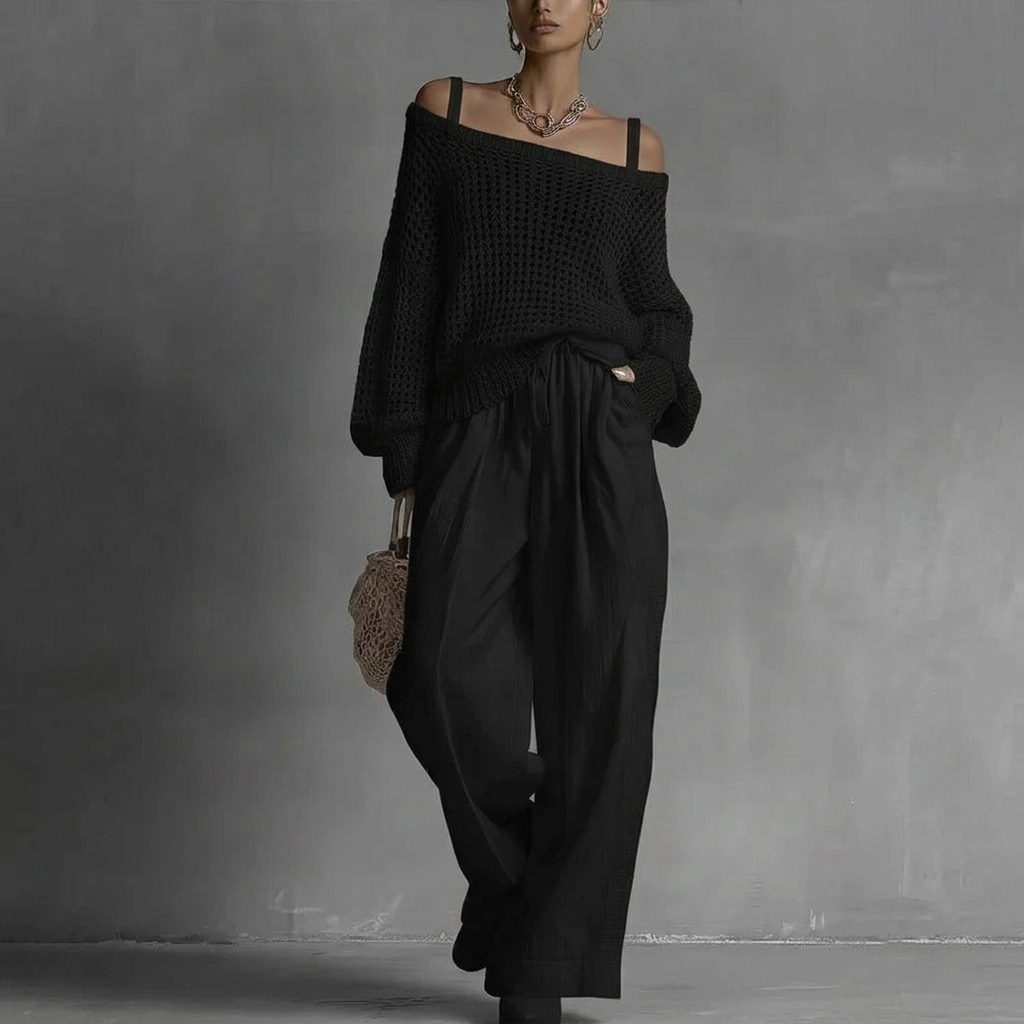 Ensemble Femme Deux Pièces Fluide Chic Et Coordonné