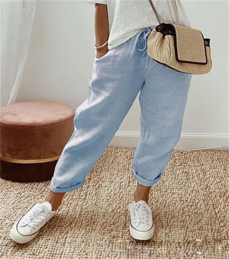 Pantalon structuré et polyvalent pour femme