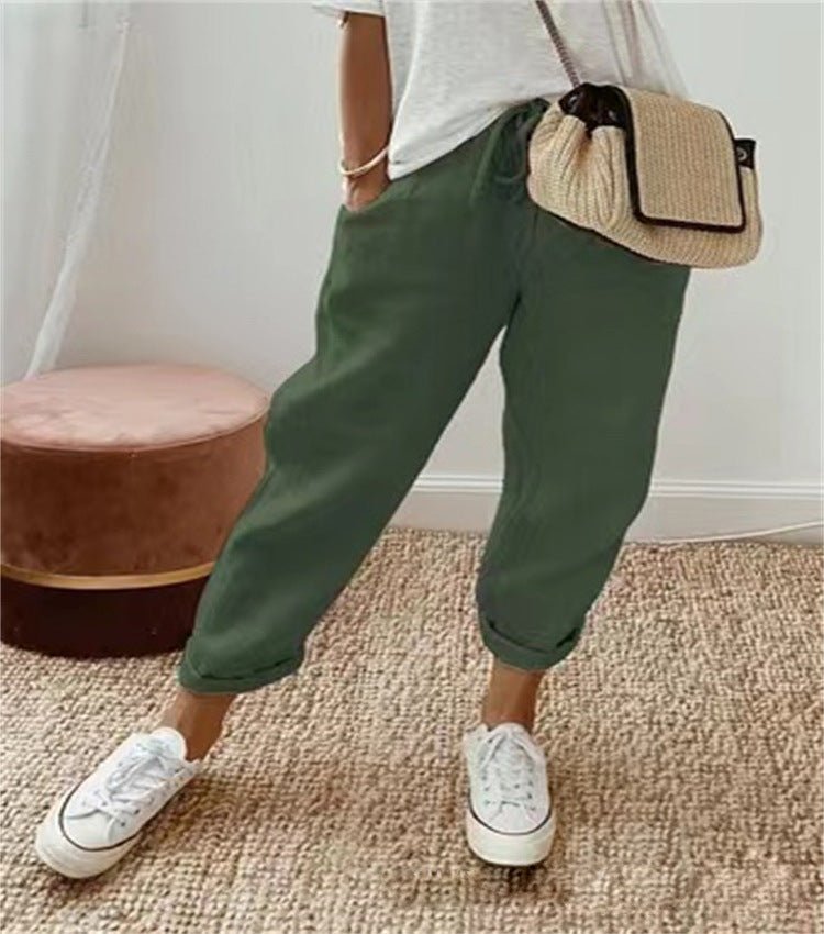 Pantalon structuré et polyvalent pour femme