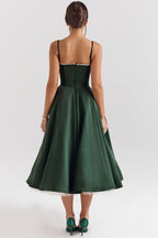 Robe De Soirée Femme En Tulle À Bretelles Ajustables