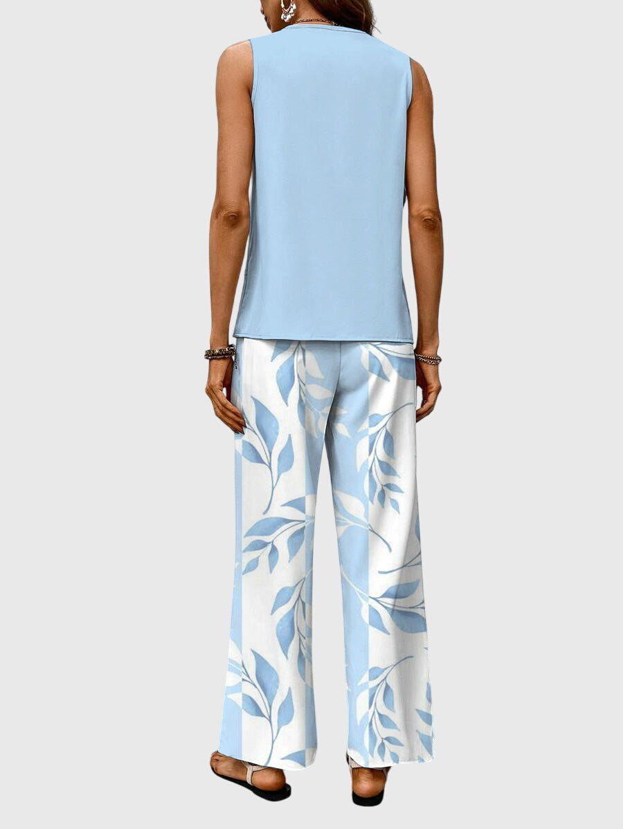 Women's 2-piece set with top and trousers