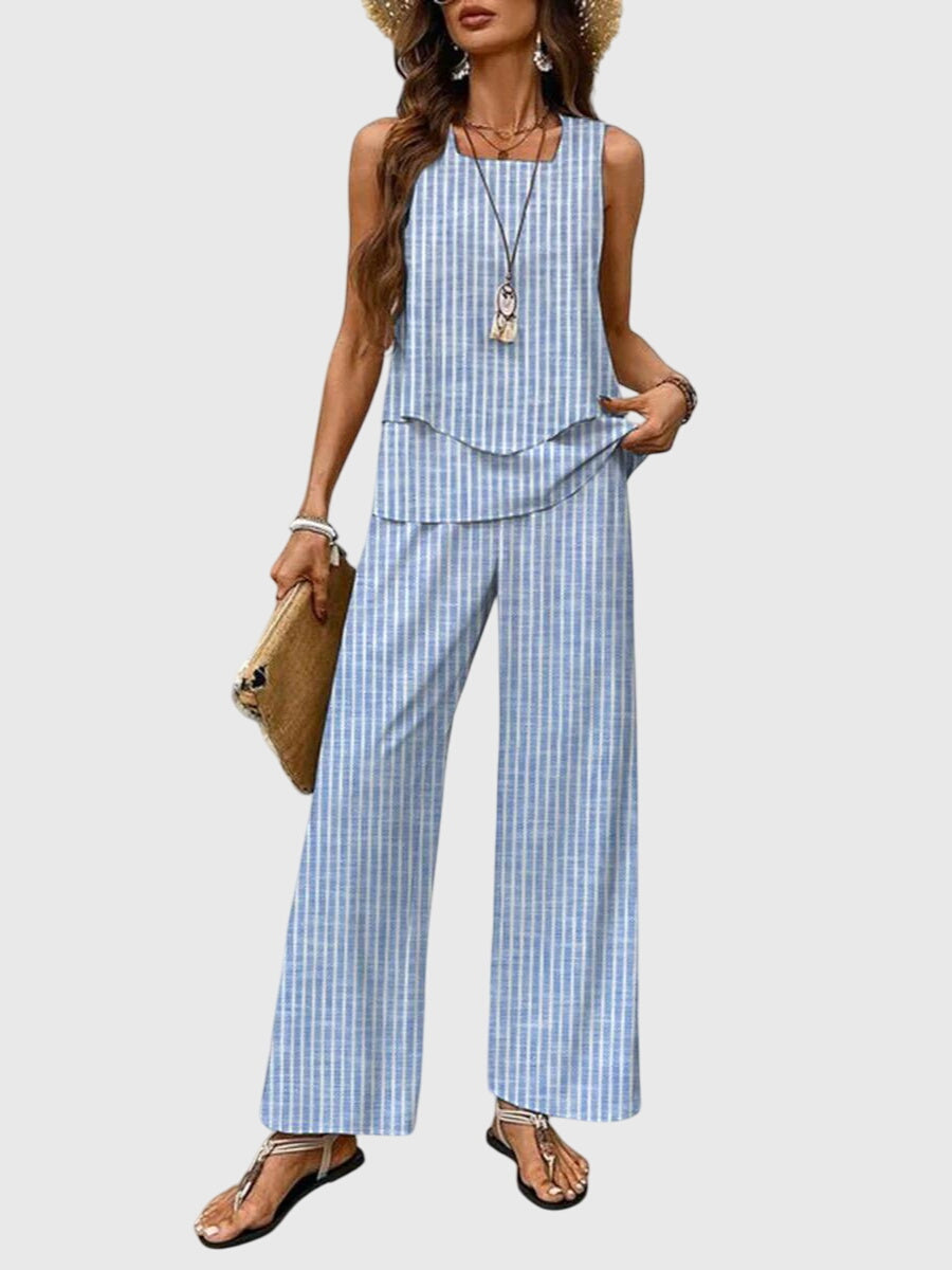 Women's 2-piece set with top and trousers