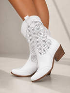 Bottes santiag femme à talon