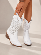 Bottes santiag femme à talon