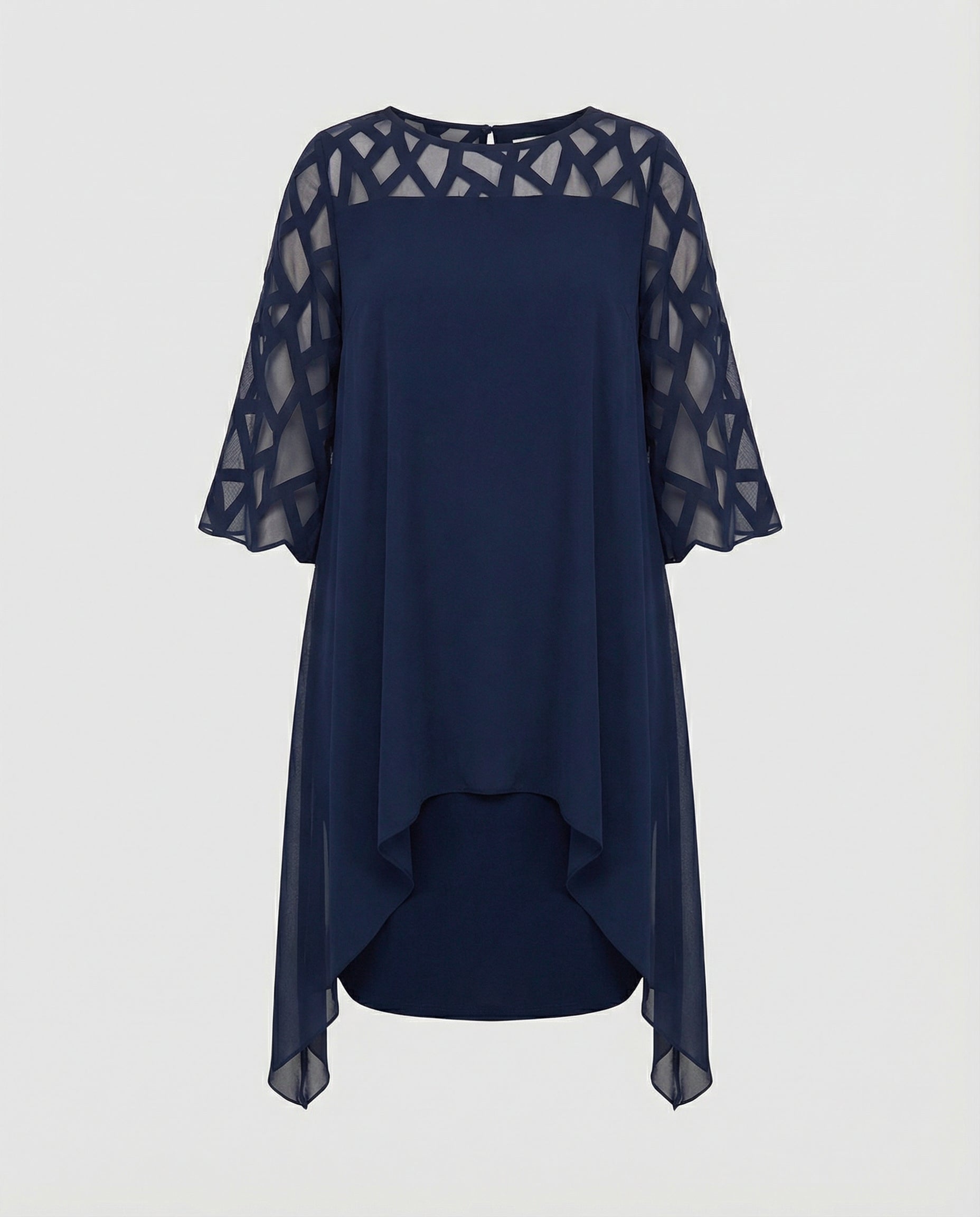 Women's plus-size midi dress