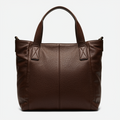 Brown Tote Bag | Double Shoulder Straps And Interior Pockets