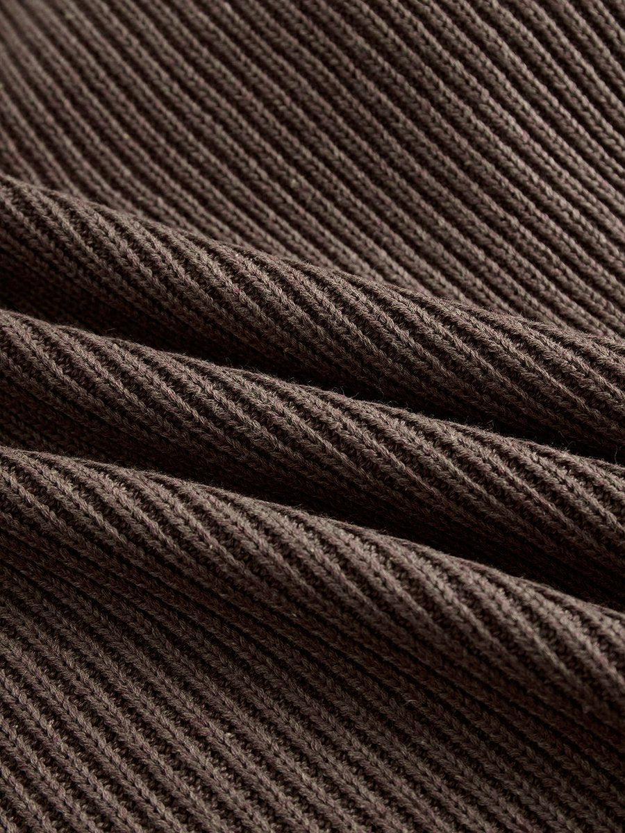 Robe Pull Femme Col Roulé Ornée De Dentelle